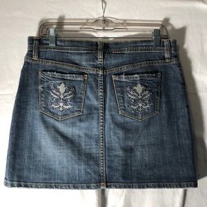 GAP brand blue denim jean skirt